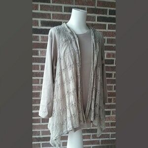 Mad About Style Romantic Bobo ChicTan Lacy Vest